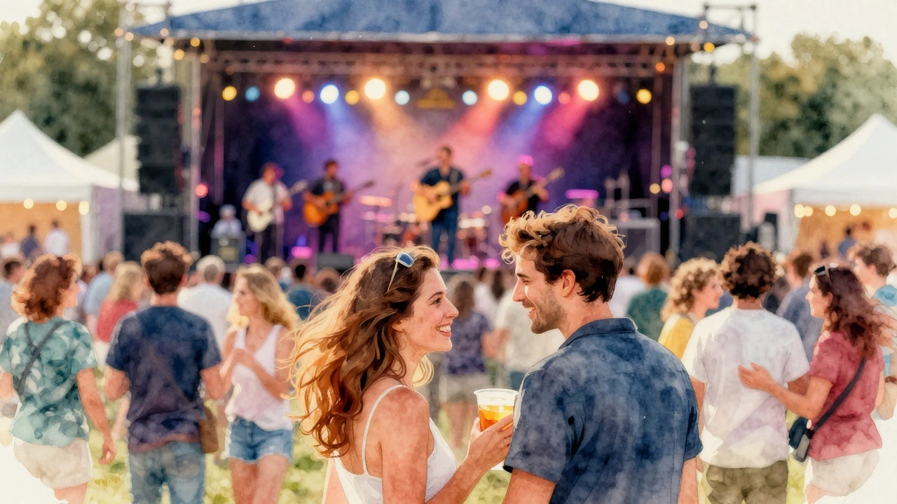 Attending Brockley Jazz Festival with live music